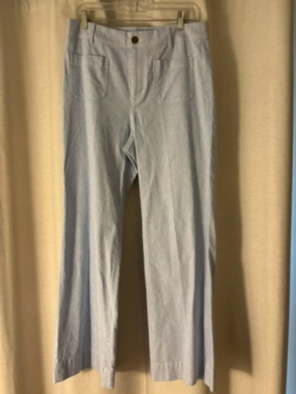 J Crew Cropped Stripped Pants